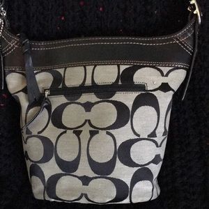 Genuine Coach signature bag.